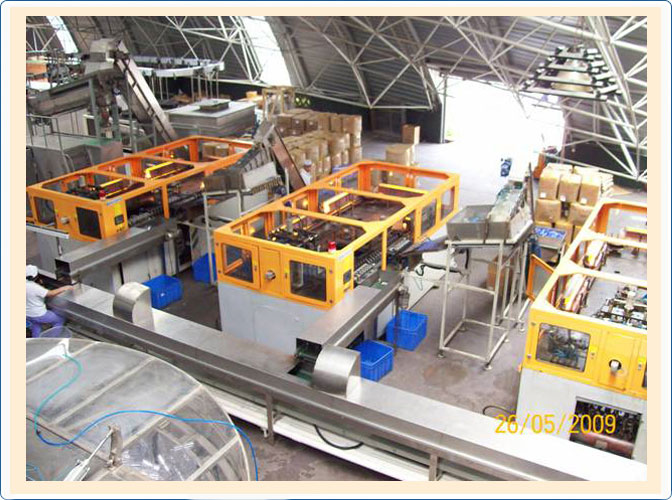 Two Stage PET Blow Moulding Machine