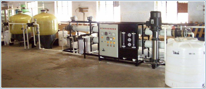 8,000 Liters per hour R.O. System