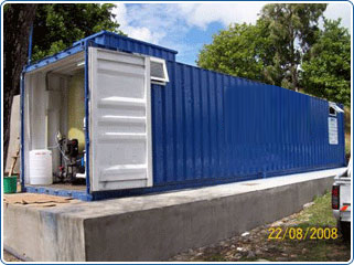 Containerise brackish water plant (R.O.System)