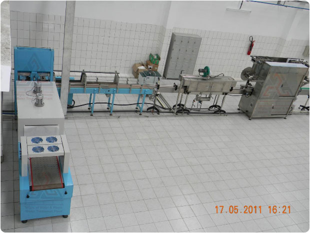 Shrink Tunnel with Steam Generator