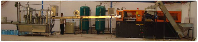 Bottle Rinsing, Filling and Capping Machine