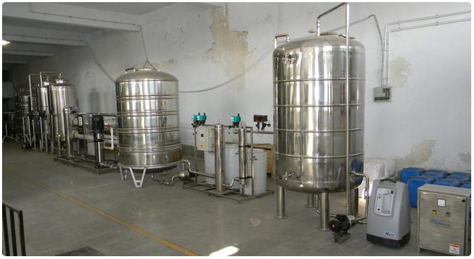 6000 Liters per hour mineral water plant