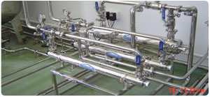 U.V. System at Post treatment for POU